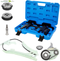 Engine Oil Pump Timing Chain Kit with 2 VVT Gear &amp;Camshaft Alignment Tim... - $407.93