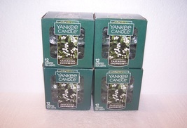 Yankee Candle Cascading Snowberry 12 Pack Scented Tea Lights - x4 - £39.83 GBP