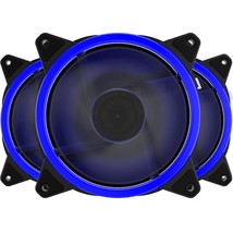 120Mm Blue Led Computer Case Fan Silent Fan For Computer Cases, Cpu Coolers, And - £25.57 GBP