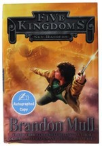 Brandon Mull Five Kingdoms: Sky Raiders Signed 1ST Edition Fantasy Ya Hardcover - $23.26