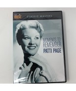 My Music Classic Masters Moments To Remember Patti Page: Brand New DVD - £7.46 GBP