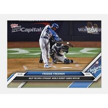 MLB RECORD Freddie Freeman 2024 MLB Topps NOW 6th Straight Game W/HR #87... - $12.10