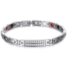 Germanium Magnetic Healthy Jewelry Set Korean Popular Exquisite Necklaces Bracel - £53.70 GBP