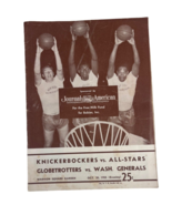 Knickerbockers vs All-Stars Globetrotters Washington Generals Basketball... - £44.12 GBP