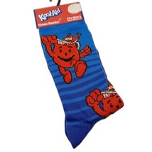 KOOL-AID Crew Socks Retro Captain Pitcher Novelty Blue Red Fits Men Shoe... - $18.99