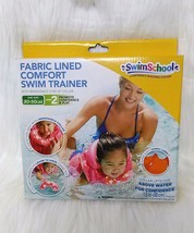 Swim School Girl Comfort Swim Trainer Level 2 (30-50 lbs) Pink One Size New - $9.99