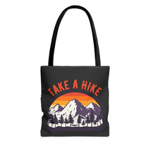 Durable Tote Bag: Personalized All-Over Print with 5 Handle Color Options - $21.63+
