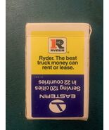 Ryder Truck Money Eastern Poker Vintage Playing Cards Complete No Jokers - $9.20