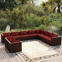  Garden Lounge Set Brown - $2,096.68 CAD