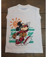 Vintage Mickey Mouse Skateboard Allison T-Shirt Kids 8 Walt Disney Co AM... - £11.86 GBP