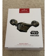 Hallmark keepsake ornament: The Razor Crest Mandalorian ship, 2022 - $29.99