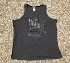 Harley Davidson Tank Top Mens 2XL XXL Gray Petersons Key West Florida Sk... - $22.65