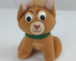 Vintage 1988 Disney Oliver &amp; Company Oliver 3&quot; Plush Ornament McDonald&#39;s... - $4.94
