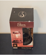 NEW Edison Simmer Pot Tart Candle Warmer Nautical Light Lighthouse - £19.55 GBP