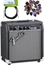 Bundled With An Instrument Cable And Picks Is The Fender Frontman 10G Gu... - $2,642.49 MXN
