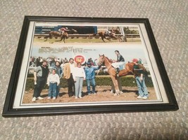 VTG 1986 Biff Bob Winner Circle Horse Race Photo Scarpetta Ladbroke Denker - £19.65 GBP