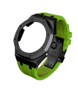 Casioak Steel Case MOD Kit Shock G-SHOCK GA2100 GA2110 Black Light Green... - $109.60 CAD