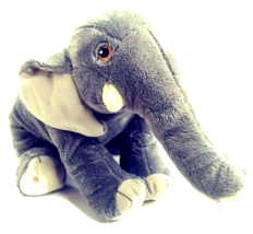 Kohls Cares Elephant Gray Stuffed 15in &quot;You&#39;re Here for a Reason&quot; Nancy ... - $12.30