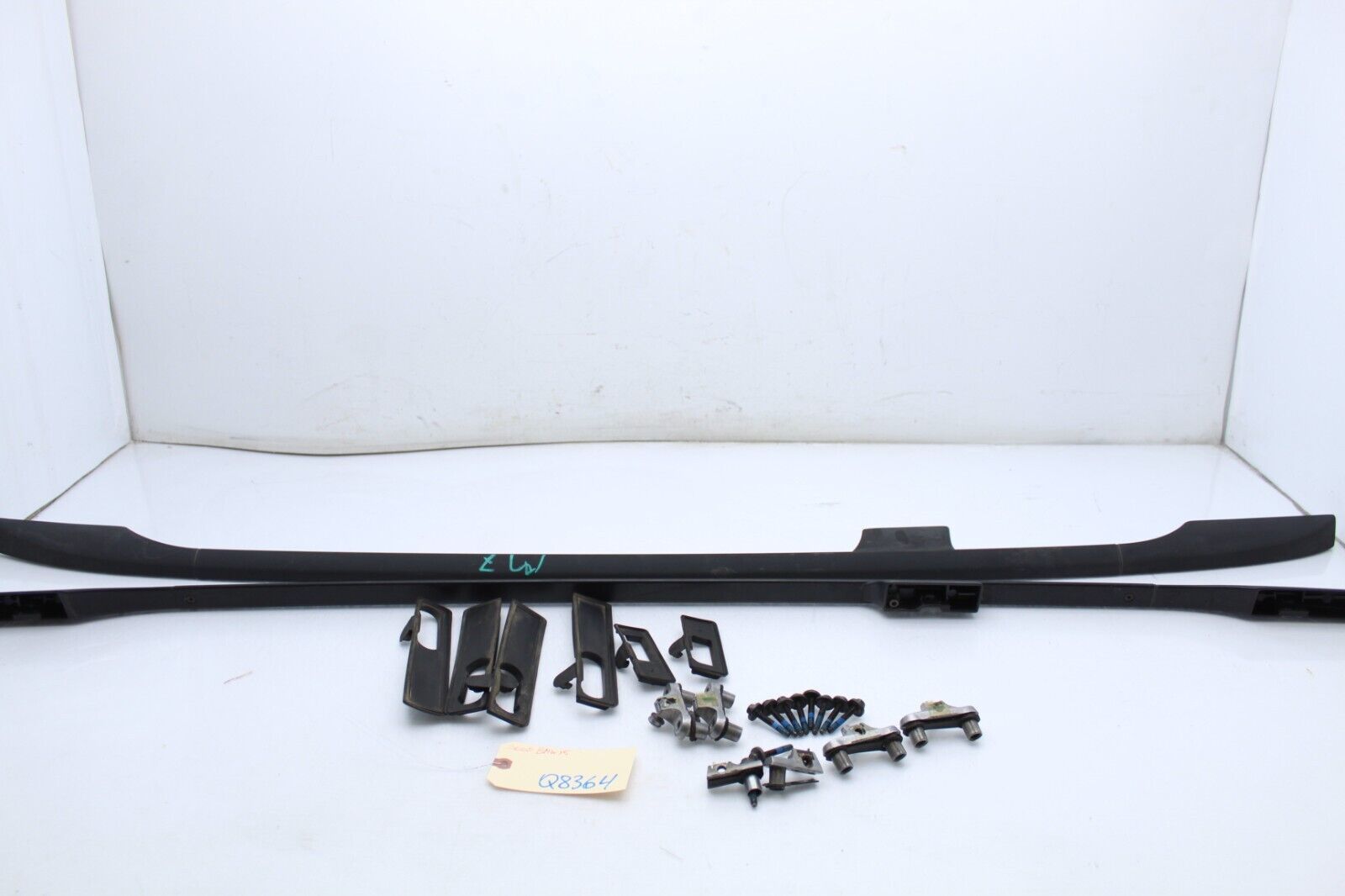 07-13 BMW X5 E70 ROOF RACK RAILS PAIR W/ HARDWARE Q8364 - $321.95