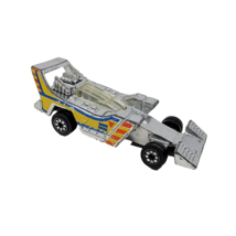 1981 Kenner Fast 111’s Racing Pipe N’ Hot Wedge Racer Race Car Toy Chrome - £6.89 GBP