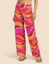 Trina Turk Womens Vivid Vista Cover Up Swim Pants, Multi, Nwt $162, Sz M - £71.75 GBP