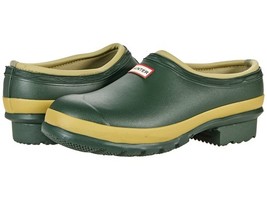 Hunter Women Gardener Neo Lined Clog Vintage Green Size 11 M - $54.45