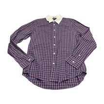 Tommy Hilfiger Shirt Mens Medium Multicolor Plaid Slim Fit Long Sleeve B... - £20.35 GBP