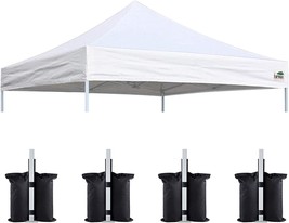 Eurmax Usa Canopy Replacement Top Only, 10X10 Pop Up Canopy Tent Top Cover, - £79.90 GBP