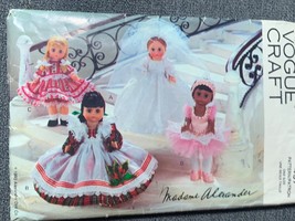 Vogue Craft 467 Madame Alexander 8&quot; Doll Clothes Pattern - $17.78