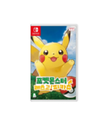 Nintendo Switch Pokémon let&#39;s go pikachu Korean - £58.96 GBP