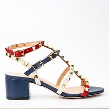 The Nejapa Multicolor Multi Strap Leather Women Sandal image 5