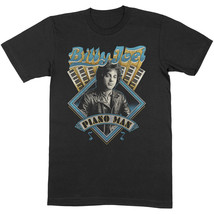 Billy Joel Piano Man Official Tee T-Shirt Mens Unisex - £26.90 GBP
