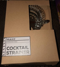 Hawthorne Cocktail Strainer, Stainless Steel - MAKO M4-03004 - $8.90