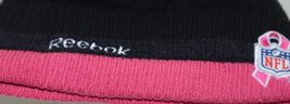 Reebok Carolina Panthers Black Pink Breast Cancer Awareness Cuffed Knit Hat image 3