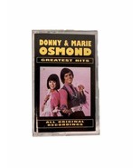 Donny &amp; Marie Osmond  Greatest Hits Cassette Tape Used - $6.87