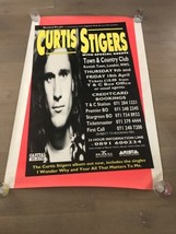 CURTIS STIGERS United Kingdom Tour Subway Size  CONCERT POSTER 40” X 60” - £15.47 GBP