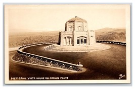 RPPC Crown Point Vista Columbia River Highway Mosier OR UNP Eooy Postcard V7 - £3.15 GBP