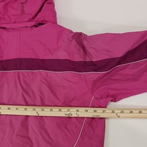 Columbia Interchange SL7642 Women’s Pink Hoodie Waterproof Jacket Size Medium image 5