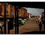 Exchange Avenue Street View Fort Worth Texas TX UNP Chrome Postcard M18 - $4.90