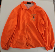 California Hunter Education Instructor Orange Button Front Shirt Size XL - £18.68 GBP