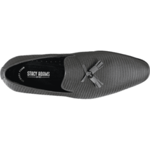 Stacy Adams Men's Tazewell Plain Toe Tassel Slip On Gray 25343-020 image 3