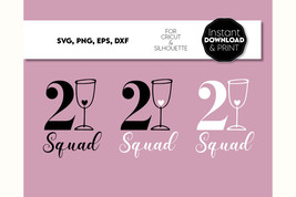 Cheers And Beers 21 Squad Year Birthday SVG Birthday Shirt SVG Party Birthday - £2.94 GBP