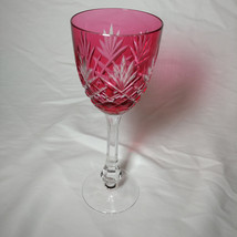 Faberge Odessa Cranberry Crystal Glass - $225.00