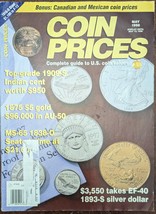 COIN PRICES Magazine May 1988 - $3.95