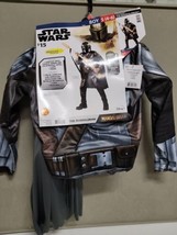 Star Wars The Mandalorian Child Costume Size Small 4-6 Rubie&#39;s Factory Sealed  - £15.91 GBP