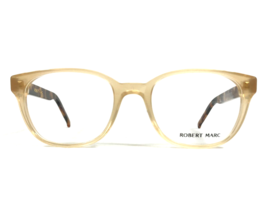 Robert Marc Eyeglasses Frames 835-262 Beige Havana Square Full Rim 48-20... - £46.33 GBP