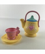 Little Tikes Vintage Pretend Play Food Tea Party For One Teapot Cup Sauc... - $67.63 CAD