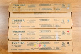 No Seal Genuine Toshiba T-FC25 CCMK Toner Carts eSTUDIO 2040C 2540C 3040... - $168.30