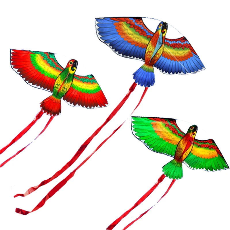 New Arrive  Outdoor Fun Sports  43inch Parrot /Bird Kite With Handle And Line - £8.88 GBP+