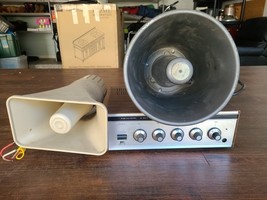 Realistic MPA-35 32-2022 Public Address Amplifier Morse MPI-38 Speaker D... - $12.93